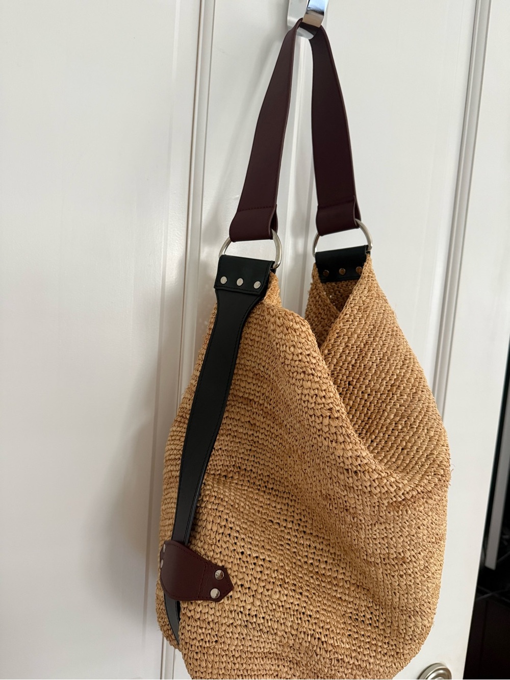 Isabel Marant Bayia raffia hobo bag - Picture 4 of 8